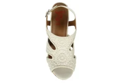 Jellypop Womens Lisbon Wedge Sandal - Natural -Theydude Store US 01 203922 05