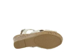 Jellypop Womens Lisbon Wedge Sandal - Natural -Theydude Store US 01 203922 06
