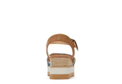 Toms Womens Diana Wedge Sandal - Denim 9 Toms Womens Diana Wedge Sandal - Denim -Theydude Store US 01 204095 02