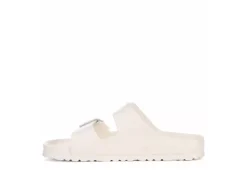 Birkenstock Womens Arizona Essentials Slide Sandal - White -Theydude Store US 01 210760 03