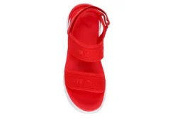 Puma Womens Sportie Sandal - Red -Theydude Store US 01 222039 05