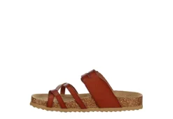 Bjorndal Womens Sami Footbed Sandal - Cognac -Theydude Store US 01 250078 03