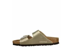 Birkenstock Womens Arizona Footbed Sandal - Gold -Theydude Store US 01 250092 03