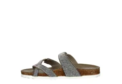 Madden Girl Womens Brycee Footbed Sandal - Med Metallic -Theydude Store US 01 250117 03