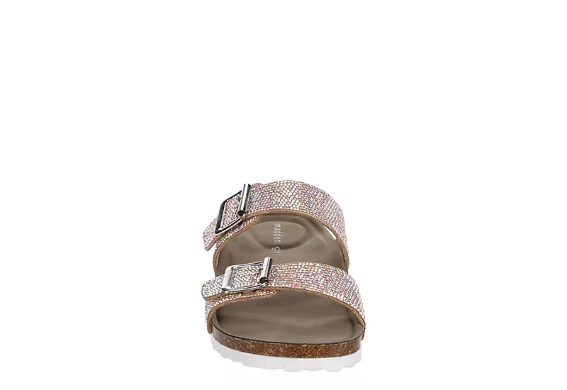 Madden Girl Womens Brando Footbed Sandal - Blush 3 Madden Girl Womens Brando Footbed Sandal - Blush - Image 3
