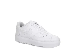 Nike Womens Court Vision Alta Sneaker - White