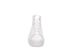 Puma Womens Kaia High Top Platform Sneaker - White -Theydude Store US 01 400758 02