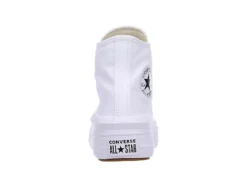 Converse Womens Chuck Taylor All Star Move High Top Sneaker - White -Theydude Store US 01 400794 04