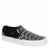 Vans Womens Asher Slip On Sneaker - Black