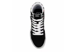 Vans Womens Filmore High Top Sneaker - Black -Theydude Store US 01 401265 05