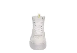 Puma Womens Karmen Rebelle Mid Sneaker - White -Theydude Store US 01 401295 02