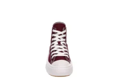 Converse Womens Chuck Taylor All Star Move High Top Sneaker - Burgundy -Theydude Store US 01 401341 02