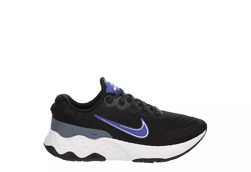 Nike Womens Renew Ride 3 Running Shoe - Black 2 Nike Womens Renew Ride 3 Running Shoe - Black - Image 2
