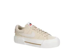 Nike Womens Court Legacy Lift Sneaker - Bone