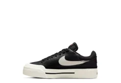 Nike Womens Court Legacy Lift Sneaker - Black 9 Nike Womens Court Legacy Lift Sneaker - Black -Theydude Store US 01 401379 02