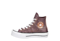 Converse Womens Chuck Taylor All Star High Top Platform Sneaker - Burgundy -Theydude Store US 01 401475 03