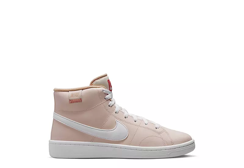 Nike Womens Court Royale 2 Mid Sneaker - Pale Pink 2 Nike Womens Court Royale 2 Mid Sneaker - Pale Pink - Image 2