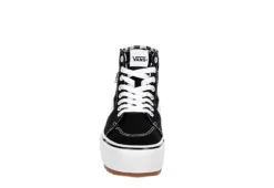 Vans Womens Filmore High Top Tapered Platform Sneaker - Black -Theydude Store US 01 401517 02