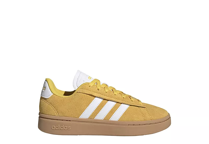 Adidas Womens Grand Court Alpha Sneaker - Gold 2 Adidas Womens Grand Court Alpha Sneaker - Gold - Image 2