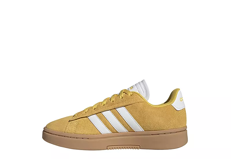 Adidas Womens Grand Court Alpha Sneaker - Gold 3 Adidas Womens Grand Court Alpha Sneaker - Gold - Image 3