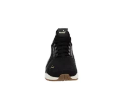 Puma Womens Pacer Future Street Lux Deco Sneaker - Black 9 Puma Womens Pacer Future Street Lux Deco Sneaker - Black -Theydude Store US 01 401661 02