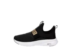 Puma Womens Softride Enzo Evo Slip-on Sneaker - Black -Theydude Store US 01 401663 03