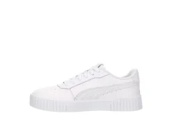 Puma Womens Carina 2.0 Charm Sneaker - White -Theydude Store US 01 401669 03