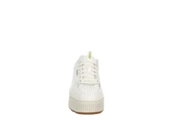 Puma Womens Karmen Rebelle Platform Sneaker - Off White -Theydude Store US 01 401672 02