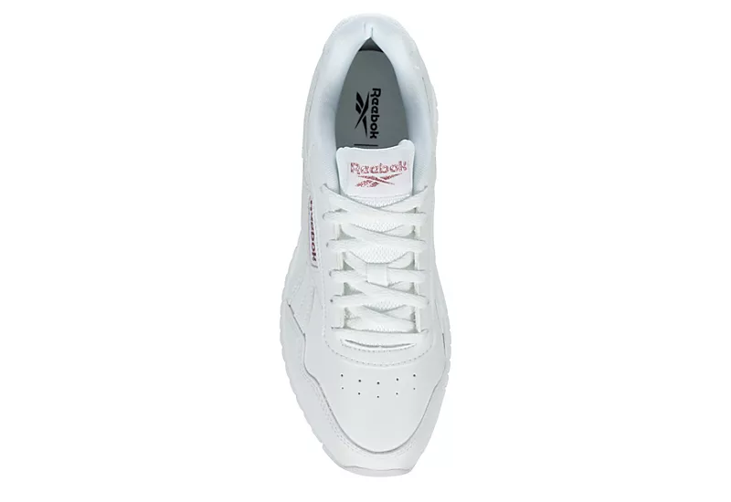 Reebok Womens Glide Ripple Clip Sneaker - White 6 Reebok Womens Glide Ripple Clip Sneaker - White - Image 6