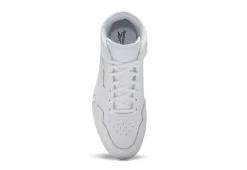 Reebok Womens Court Advance Bold Hi Sneaker - White -Theydude Store US 01 401687 03