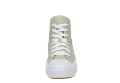 Converse Womens Chuck Taylor All Star Move High Top Sneaker - Stone -Theydude Store US 01 401715 02