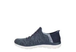 Skechers Womens Summits Slip-ins Running Shoe - Navy -Theydude Store US 01 401745 03
