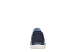 Skechers Womens Summits Slip-ins Running Shoe - Navy -Theydude Store US 01 401745 04