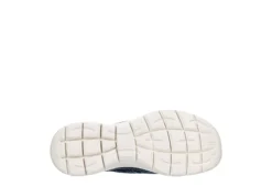 Skechers Womens Summits Slip-ins Running Shoe - Navy -Theydude Store US 01 401745 06