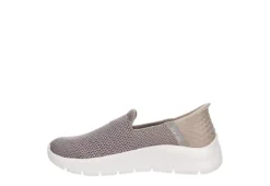 Skechers Womens Go Walk Flex Slip-ins Walking Shoe - Taupe -Theydude Store US 01 401755 03