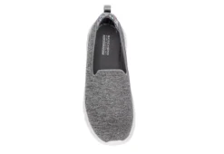 Skechers Womens Go Walk Flex Slip On Running Shoe - Grey -Theydude Store US 01 401761 05