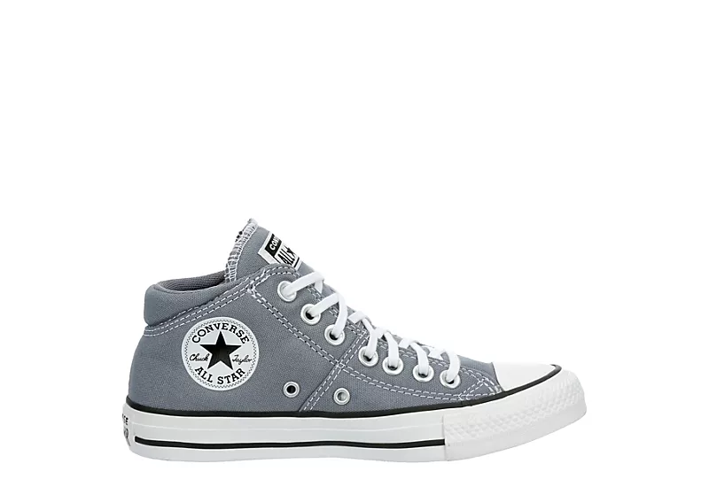 Converse Womens Chuck Taylor All Star Madison High Top Sneaker - Grey 2 Converse Womens Chuck Taylor All Star Madison High Top Sneaker - Grey - Image 2
