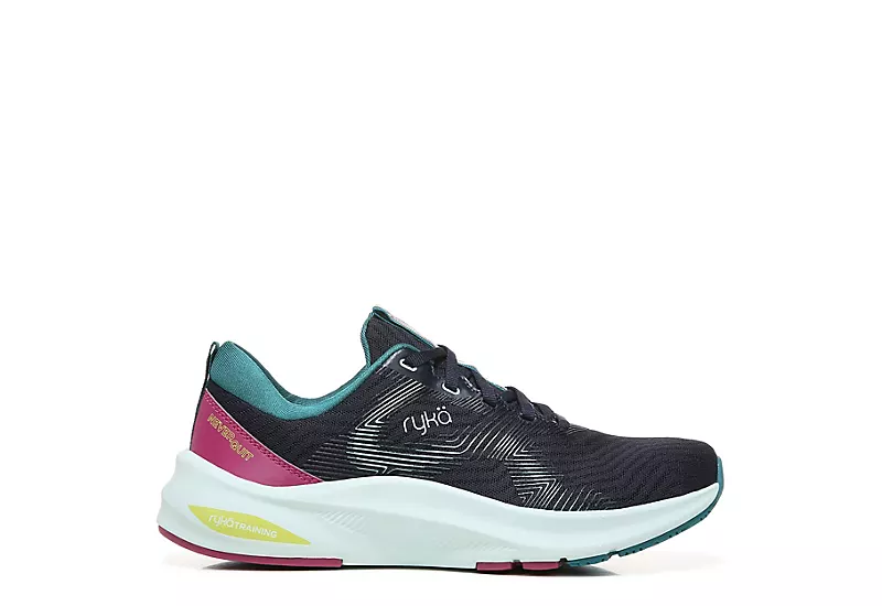 Ryka Womens Never Quit Training Shoe - Navy 2 Ryka Womens Never Quit Training Shoe - Navy - Image 2