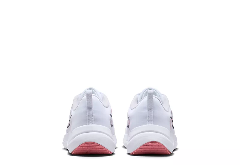 Nike Womens Downshifter 12 Running Shoe - White 4 Nike Womens Downshifter 12 Running Shoe - White - Image 4