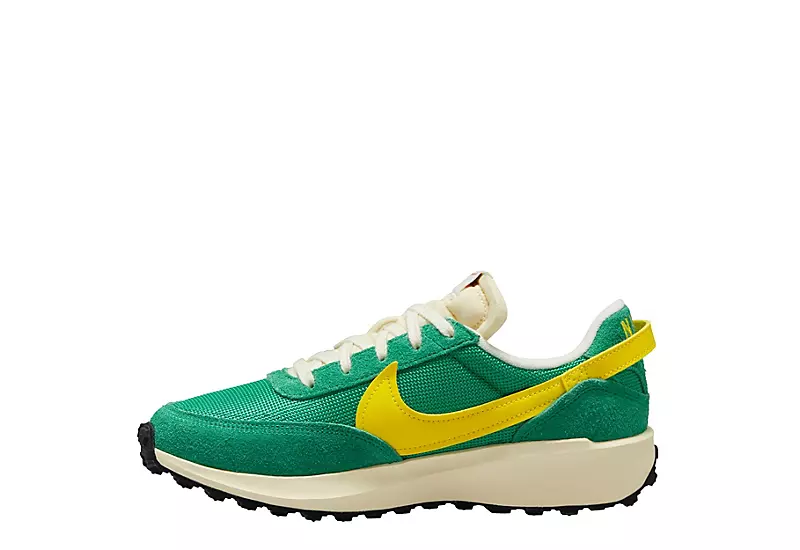Nike Womens Waffle Debut Sneaker - Dark Green 3 Nike Womens Waffle Debut Sneaker - Dark Green - Image 3