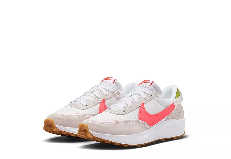 Nike Womens Waffle Debut Sneaker - White 1 Nike Womens Waffle Debut Sneaker - White