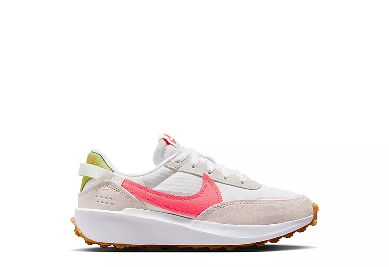 Nike Womens Waffle Debut Sneaker - White 2 Nike Womens Waffle Debut Sneaker - White - Image 2