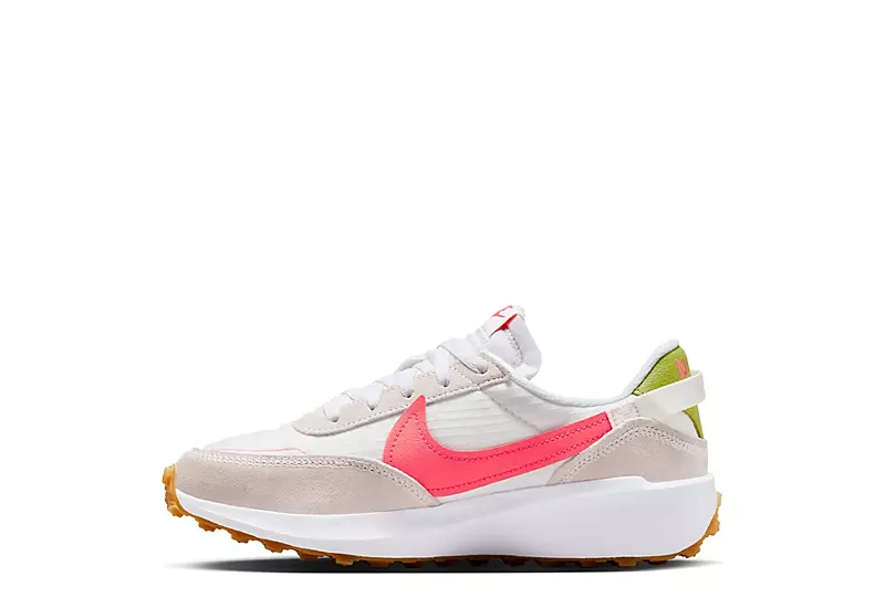 Nike Womens Waffle Debut Sneaker - White 3 Nike Womens Waffle Debut Sneaker - White - Image 3