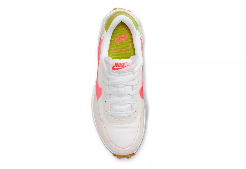Nike Womens Waffle Debut Sneaker - White 5 Nike Womens Waffle Debut Sneaker - White - Image 5