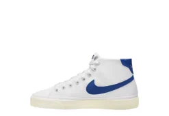 Nike Womens Court Legacy Mid Sneaker - White 9 Nike Womens Court Legacy Mid Sneaker - White -Theydude Store US 01 401817 02