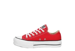 Converse Womens Chuck Taylor All Star Low Top Lift Sneaker - Red -Theydude Store US 01 401831 03