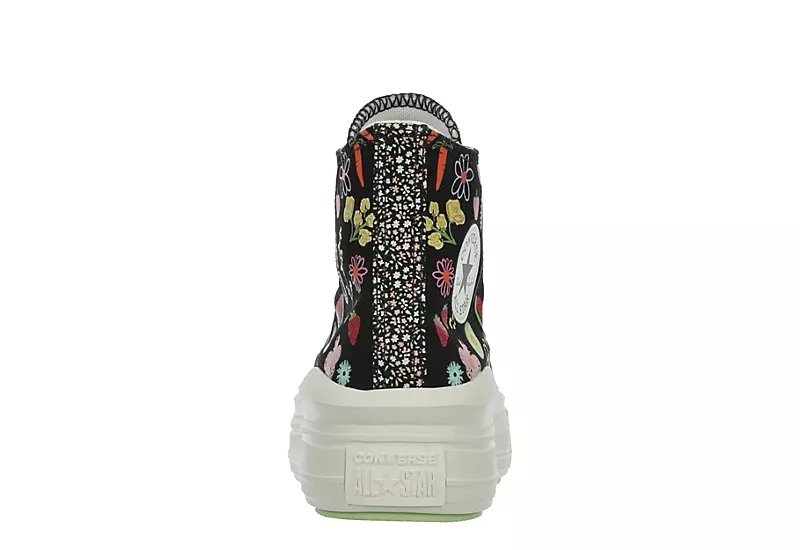 Converse Womens Chuck Taylor All Star Move High Top Sneaker - Multicolor 5 Converse Womens Chuck Taylor All Star Move High Top Sneaker - Multicolor - Image 5