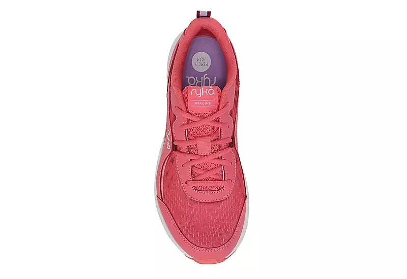 Ryka Womens Imagine Walking Shoe - Pink 6 Ryka Womens Imagine Walking Shoe - Pink - Image 6