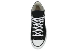 Converse Womens Chuck Taylor All Star High Top Platform Sneaker - Black -Theydude Store US 01 431054 05