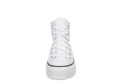 Converse Womens Chuck Taylor All Star High Top Platform Sneaker - White -Theydude Store US 01 431055 02